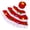 Red, variant on Red Fabric Christmas Tree Costume for Porch Goose, Holiday Outfit Decor