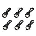 thumbnail image 1 of 6X USB Cable 5.5mm / 2.1mm 5V DC Jack Power Cable (Black, 75cm), 1 of 1