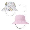 thumbnail image 3 of Tosmy Kids Sun Hat For Boys Girls Kid's Cartoon Sun Hat Wide Brim Upf 50+ Hat For Toddler Boys Girls Adjustable Bucket Hat Classic For L, 3 of 5