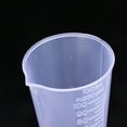 4 pcs 100ml Plastic Measuring Scale Cups Transparent Chemical Industry Cone Liquid Container