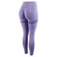 thumbnail image 2 of JJHGVB Butt Lifting Squat Proof Stretchy Celsior Cellulite Leggings Tummy Control Leggings Womens Leggings Ladies Pants Casual Scrunch Booty Seamless A3 Purple S-xl, 2 of 4