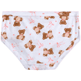 thumbnail image 7 of Princess Rose Toddler Girls Underwear Pointelle Knit Soft Cotton Hipster Underwear Panties 5 Pack, 7 of 7