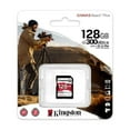 thumbnail image 4 of Kingston Canvas React Plus 128GB U3 V90 SDXC UHS-II SD Card (2-Pack) Bundle, 4 of 6