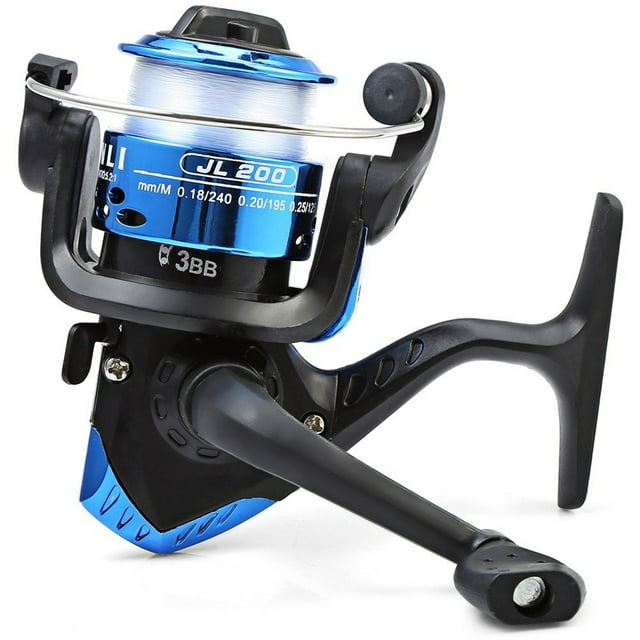 Fishing Reel High Speed 5.1:1 Electroplate Spinning Fishing Reel Carp Fishing Wheel Spinning Reel For Sea Fishing Fishing Coils Accessories ,Rigid Aluminum Skeletal Frame