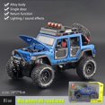 thumbnail image 1 of 1:24 Alloy Big Wheel Off-road Vehicle Model Back Shock With Sound And Light Door Openable Children's Toy Car, 1 of 5