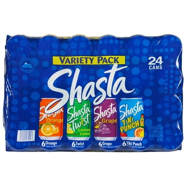 Shasta Variety Pack - 24/12 fl. oz. cans