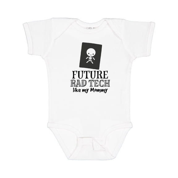 Inktastic Future Rad Tech Radiology Technician Like Mommy Boys or Girls Baby Bodysuit