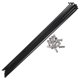 thumbnail image 1 of Rayos de bicicleta Unique Bargains 14G, rayos de rueda de bicicleta de acero inoxidable 304, 1 juego negro de 210 mm, 1 of 7