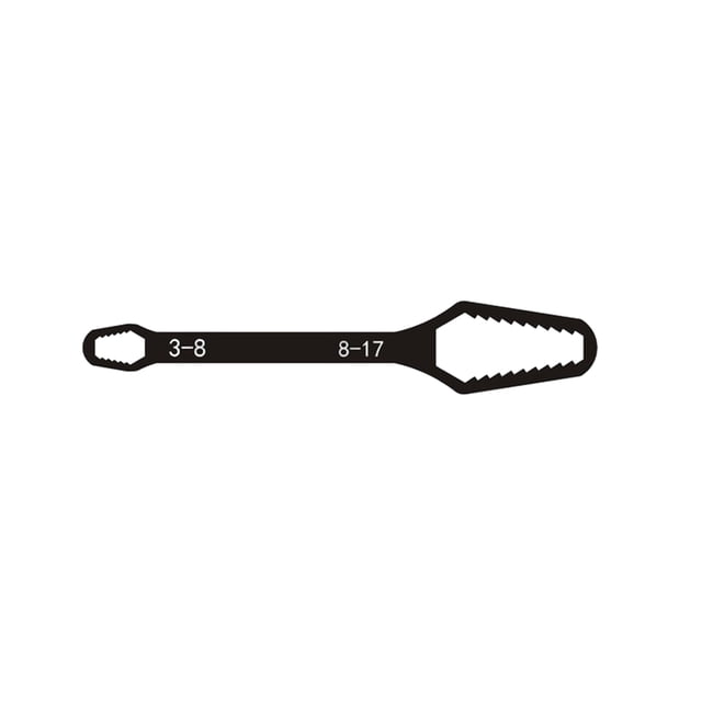 Clé Universelle à Double Extrémité pour Automobile, Bicyclette, Entretien, Plomberie, Clé 8-22 mm à Serrage Automatique, Clé Réglable