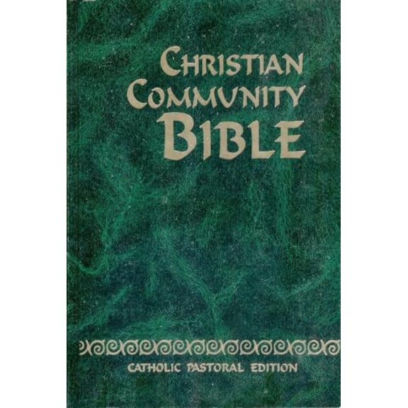 Pre-Owned Christian Community Bible: Catholic Pastoral Edition: Catholic Pastoral Edition, Green Paperback