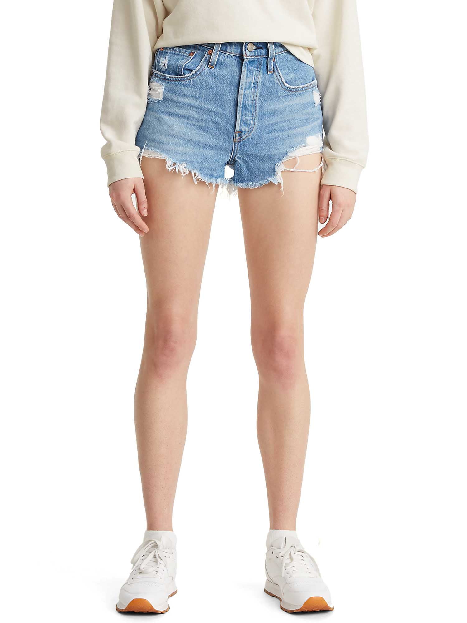 Levi's Women's 501 Original High-Rise Jean Shorts - Walmart.com