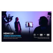 Lilliput Q10 10.1-Inch 1500 Nits Ultra Bright LCD Screen On-Camera Monitor with HDMI 2.0 and 12G-SDI for Photography, Videography, and Filmmaking (Black)