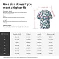 thumbnail image 7 of Fotbe Cute Rabbit Easter print Short Sleeve Button Down Shirts for Men Casual Summer Beach Wrinkle Free Shirt-XX-Large, 7 of 7