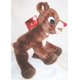 thumbnail image 1 of Musical de peluche suave Rudolph el reno de nariz roja de 12 "- Reproduce música Commonwealth unknown, 1 of 2
