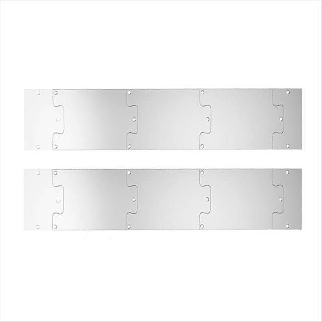Placa de Protección para Puerta, Resistente, Antirayaduras, para la Parte Inferior de las Puertas, Arenada, para Uso Interior y Exterior, 8 X 36 Pulgadas.