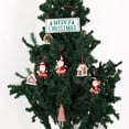 thumbnail image 3 of Fiudx Decoración del hogar Adornos navideños Adornos de Papá Noel Adornos para árboles de Navidad, 3 of 7