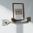 thumbnail image 6 of Cement Industrial Style Floating Shelves, Wall Mounted Storage Shelves, Decorative Wall Shelf Wall Display Racks, for Bedroom, Kitchen, Living Room, Study,Office, 6 of 8