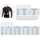 thumbnail image 4 of Camisas de compresión de manga larga para hombre, cuello redondo, estampado raglán, elástico, secado Abanopi Camisetas deportivas, 4 of 7