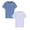 White 1PCS & Blue 1PCS, variant on Men's Lightweight Athletic T-Shirts Quick Drying Workout Gym Tops Short Sleeve Running Tee Shirt Performance Activewear