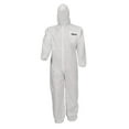 thumbnail image 2 of SMS Breathable Disposable Paint Suit with Hood, 2 of 5