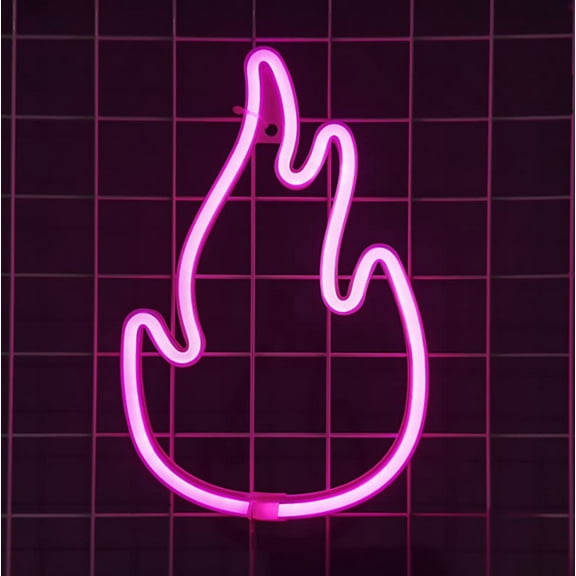 LINLIN Neon Sign,Neon Sign Light Wall LED Neon Night Lamp USB Battery Powered Led Neon Light Sign Bedroom Decor