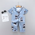 thumbnail image 4 of Toddler Boys Pajamas Sets Cartoon Sleepwear Outfits Tops and Pants Set Size 18-24 Months, 4 of 4