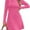 Hot Pink, variant on ZANKLEY Fall Dresses for Women 2025 Long Sleeve Crew Neck Sweater Dress