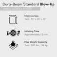 thumbnail image 3 of Intex Dura Pillow Rest Classic Blow Up Mattress Air Bed with Pump (3 Pack), 3 of 9