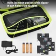 thumbnail image 4 of Case Compatible with Brother for P-Touch PTH110/ PRTH110/ Pro PT-H111/ PTE110 Portable Label Maker, Storage Holder Carrying Bag black, 4 of 6