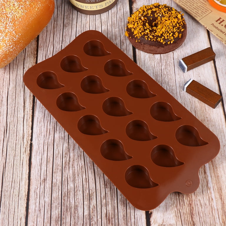 2PCS Creative Shaped Design Baking Tools Baking Gadgets Multi-Purpose  Silicone Molds for Chocolate (Style 16, Random Color)