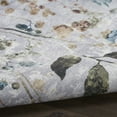 thumbnail image 4 of Nourison Nourison Washables Floral Grey Multicolor 9'2" x 12' Area Rug (9x12), 4 of 9