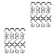 thumbnail image 4 of Ganchos para cortina de ducha Advancent Acero inoxidable 12 piezas, 4 of 6