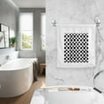 thumbnail image 4 of Ryvnso Black Polka Dots on White Hand Towels Set for Bathroom Cotton Face Towel Decorative 15.5x29.5 inch, 4 of 7