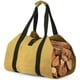 thumbnail image 1 of Bolsa de Tela Resistente para Transportar Leña, Asa Robusta, Tamaño Amplio 99 X 45 Cm, Ideal para Barbacoas, Camping, Ideal para Leñadores, Peso Ligero 400 G., 1 of 7