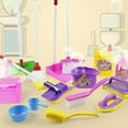 thumbnail image 5 of 16 Pcs Jouet de Simulation Mini Maison de Jeu Nettoyage Assainissement Casse-Tête Cadeau, 5 of 5