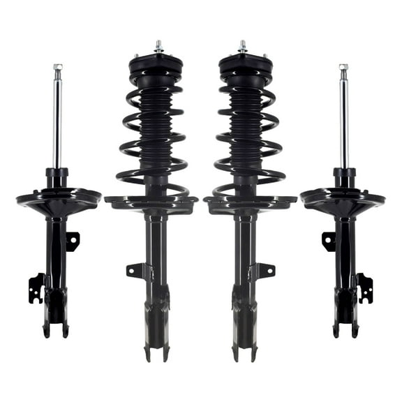 Set of 4 Front Suspension Strut Assembly-Rear Quick Complete Strut-Coil Spring Assembly For 2008 2009 Lexus RX350 FWD