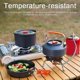 thumbnail image 4 of 2025 Camping Hiking Cookware Set Outdoor Portable Picnic Cookware Kit Alumina Pot Frying Pan Set Travel Cooking Accessory, 4 of 4
