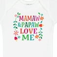 thumbnail image 4 of Inktastic Mamaw and Papaw Love Me Girls Baby Bodysuit, 4 of 5