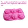 thumbnail image 3 of Bearachild Molde de silicona para magdalenas, pasteles, postres, dulces, moldes para hornear, herramientas para hornear, cocina, panadería, Color aleatorio Cocina y Comedor Bearachild HA079012-00, 3 of 6