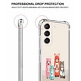 thumbnail image 3 of Cute Animal Friends Case for Samsung Galaxy S21 Plus,Aesthetic Art Design Pattern Soft TPU Bumper Case Cover, 3 of 5
