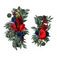 thumbnail image 4 of Flores artificiales Swag Arco de boda Flores Swag Floral Fondo Decorativo para Estilo C, 4 of 9