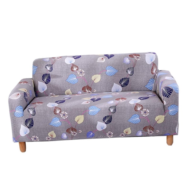 Funda antideslizante para sofá de 2 plazas Funda para sofá de esquina elástica con Antideslizante Estilo_4 Soledad Protector de sofá todo incluido