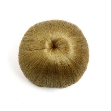 Synthetic Twist Braided Hair Bun Chignon Updo Donut Ponytail Wig