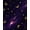 Purple, Pattern 1, variant on ODIKA 2'x3' Machine Washable Non-Slip Area Rug, Galaxy Constellation Celestial Stars Cosmic Adventure Theme High Traffic Rug, Purple, 537465