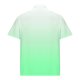 thumbnail image 4 of Camisas de Manga Larga para Hombres Manga Corta Sólida Girar Hacia Abajo Botones de Cuello Camiseta Blusa Imitación Rack, Top de Moda Casual, 4 of 6
