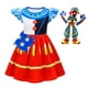 thumbnail image 3 of Mowseper Mujeres Sundrop Y Moondrop Cosplay Disfraz Anime Princesa Halloween Carnaval Trajes Disfraces Vestido De Fantasía Uniforme Diario Falda Traje , S, 3 of 3