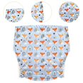 thumbnail image 6 of Wswqop Adult fabric diaper, washable diaper covered with brooches, reusable underpants, Fox XXL, 6 of 9