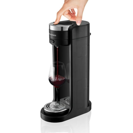 Electric Wine Aerator Dispenser Oxidizes, Decants, and Pours Red and Whine Wine, Instant Luxury One Touch