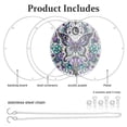 thumbnail image 4 of Beautynvta Acrylic Puzzle Suncatcher Window Hanging, 83 Pieces Sun Catcher Acrylic Puzzles, DIY Suncatchers Puzzles, Home & Garden Decor, 7.9'', (Butterfly Flowers), 4 of 9
