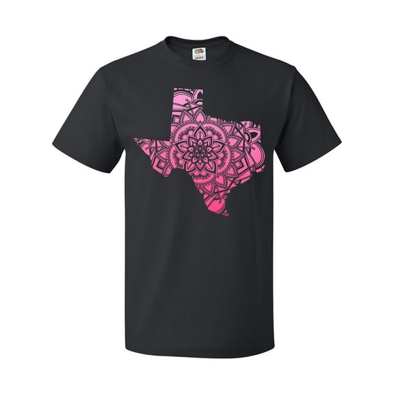 Inktastic Texas Silhouette Mandala T-Shirt